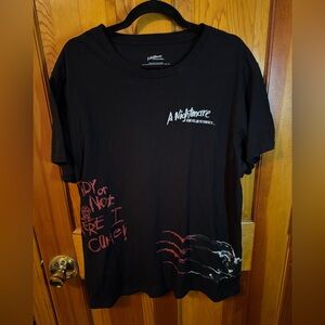 XL Nightmare on Elm Street Black T-Shirt